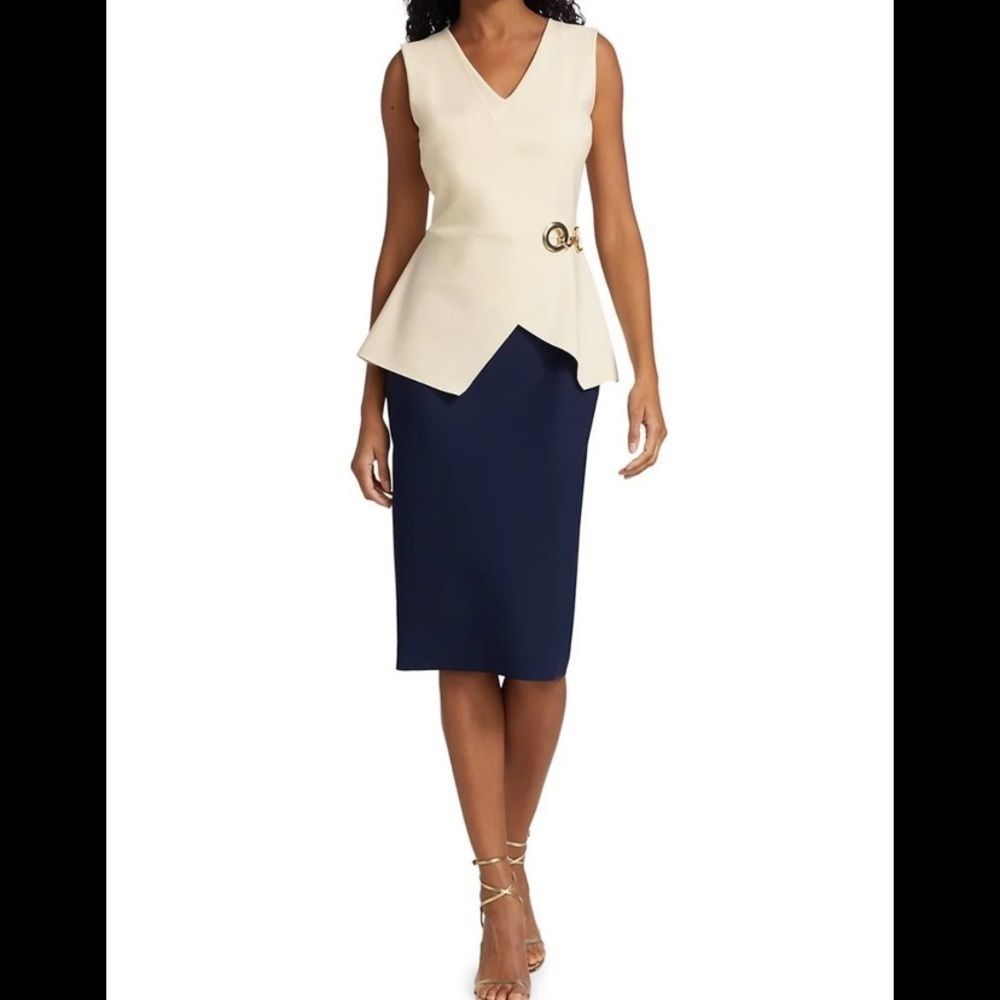 Chiara Boni Ninetta Bicolor Dress